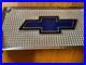One Chevy Car Truck Flat Polished Aluminum Running Board Step Plate Bowtie Logo