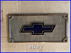 One Chevy Car Truck Flat Polished Aluminum Running Board Step Plate Bowtie Logo