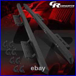 Pair 4.75 Square Running Boards For 2019-2022 Silverado Sierra 1500-3500hd Crew