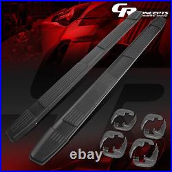 Pair 6 Step Bar Running Board For 2017-2019 Chevy Silverado Gmc Sierra Crew Cab