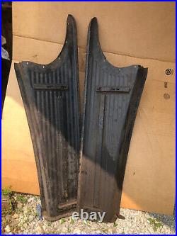 Pair NOS Running Boards 1941-1942-1946 Chevy big truck 1.5 ton GM