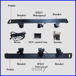 Power Electric Running Board Side Step Fits For Chevrolet Silverado 2019-2025