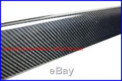 R Style Carbon Fiber Extension Side Skirts Lower Lip For 16-Up Chevrolet Camaro