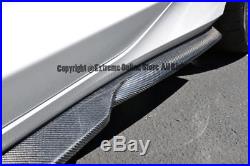 R Style Carbon Fiber Front Lip With Side Skirts For 16-Up Chevrolet Camaro SS V8