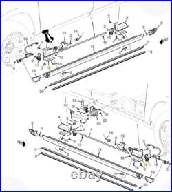 Retractable Power Motor Assist Step Left Side Escalade ESV Suburban Yukon XL