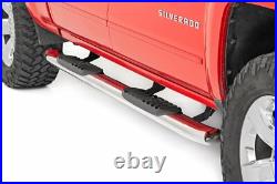 Rough Country For GM SS Oval Nerf Bars 07-18 GM 1500 07-19 2500HD/3500 HD 19
