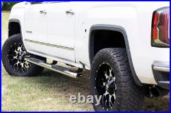 Rough Country For GM SS Oval Nerf Bars 07-18 GM 1500 07-19 2500HD/3500 HD 19