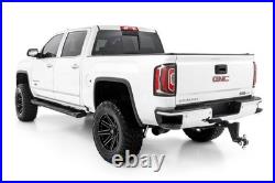 Rough Country HD2 Alum Running Boards Ext Cab Chevy/GMC 1500/2500HD/3500HD 07-19