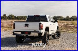 Rough Country HD2 Alum Running Boards Ext Cab Chevy/GMC 1500/2500HD/3500HD 07-19