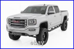 Rough Country MultiColor LED Running Boards Crew Cab Chevy/GMC 1500/2500HD 07-19