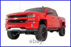 Rough Country OV2 Running Board Side Step Crew Cab GM 1500/2500/3500HD 07-18