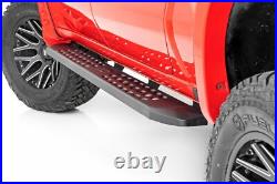 Rough Country RPT2 Running Boards Crew Cab Black For Chevy/GMC 1500/2500HD 19-22