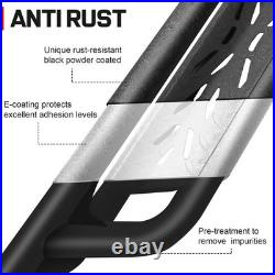 Running Board BXWQ For 19-26 Silverado/Sierra 1500 Crew Cab Drop Bar Step Black