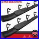 Running Board FOR 07-18 Silverado/Sierra 1500 Crew Cab Truck Nerf Step Curved