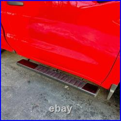 Running Board FOR 07-18 Silverado/Sierra Regular Cab Truck Step 6 Nerf Bar BLK