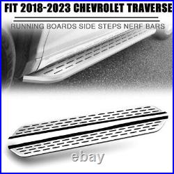 Running Board Fits for 2018-2023 Chevrolet Traverse Fix Side Step Pedal Nerf Bar