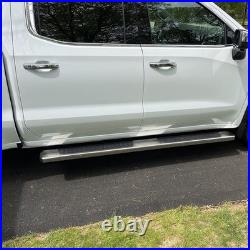 Running Board Nerf Bar For 2019-2026 Silverado/Sierra 1500 Crew Cab 6.5 SS Side
