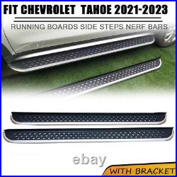 Running Board Side Step Pedal Nerf Bar Fits for Chevrolet Chevy Tahoe 2021-2023