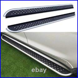 Running Board Side Step Pedal NerfBar Fit for Chevy Silverado Crew Cab 2019-2025