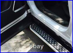 Running Board Side Step Pedal NerfBar Fit for Chevy Silverado Crew Cab 2019-2025