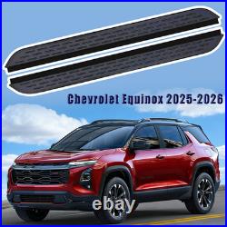 Running Board Side Steps Nerf Pedals Bar Fits For Chevrolet Equinox 2025 2026