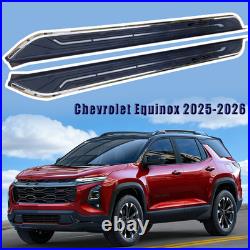 Running Board Side Steps Nerf Pedals Bar Fits For Chevrolet Equinox 2025 2026