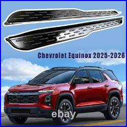 Running Board Side Steps Nerf Pedals Bar Fits For Chevrolet Equinox 2025 2026