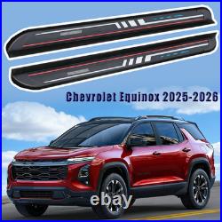 Running Board Side Steps Nerf Pedals Bar Fits For Chevrolet Equinox 2025 2026