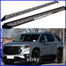 Running Board fits for Chevrolet Chevy Traverse 2018-2023 Side Step Nerf Bar