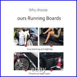 Running Boards 2PCS fit for chevy Equinox 2018-2024 Side Step Pedal