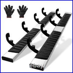 Running Boards 6 Fit 2019-2023 Chevy Silverado/GMC Sierra 1500-Crew Cab