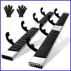 Running Boards 6 Fit 2019-2023 Chevy Silverado/GMC Sierra 1500-Crew Cab