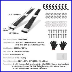 Running Boards 6 Fit 2019-2023 Chevy Silverado/GMC Sierra 1500-Crew Cab Running Boards 6 Fit 2019-2023 Chevy Silverado/GMC Sierra 1500-Crew Cab