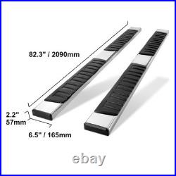 Running Boards 6 Fit 2019-2023 Chevy Silverado/GMC Sierra 1500-Crew Cab