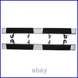 Running Boards 6 Step Bars Fit 2007-2018 Chevy Silverado/GMC Sierra 1500