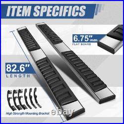 Running Boards Compatible with 2019-2026 Chevy Silverado GMC Sierra 1500 2500HD