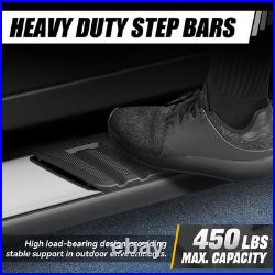 Running Boards Compatible with 2019-2026 Chevy Silverado GMC Sierra 1500 2500HD