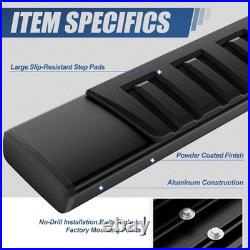 Running Boards Compatible with 2019-2026 Chevy Silverado GMC Sierra 1500 2500HD