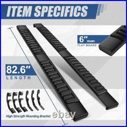 Running Boards Compatible with 2019-2026 Chevy Silverado GMC Sierra 1500 2500HD