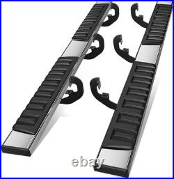 Running Boards Compatible with 2019-2026 Chevy Silverado GMC Sierra 1500 2500HD
