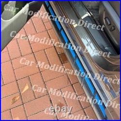 Running Boards Fit For Chevrolet Chevy Blazer 2019-2024 Pedals Side Steps Blue