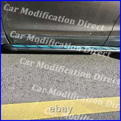 Running Boards Fit For Chevrolet Chevy Blazer 2019-2024 Pedals Side Steps Blue