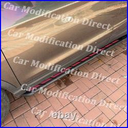 Running Boards Fit For Chevrolet Chevy Blazer 2019-2024 Pedals Side Steps Red