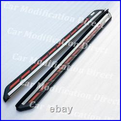 Running Boards Fit For Chevrolet Chevy Blazer 2019-2024 Pedals Side Steps Red