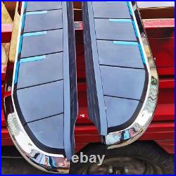 Running Boards Fits For Chevrolet Blazer 2020-2022 Side Step Nerf Bar 2pcs Black