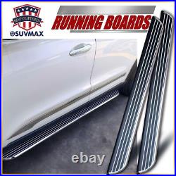 Running Boards Fits For Chevrolet Equinox 2018-2023 Side Step Nerf Bar 2pcs