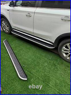 Running Boards Fits For Chevrolet Equinox 2025 + Side Steps Nerf Bars ALU