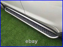 Running Boards Fits For Chevrolet Equinox 2025 + Side Steps Nerf Bars ALU