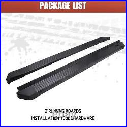 Running Boards Fits For Chevrolet Tahoe 2020-2024 Side Step Nerf Bar 2pcs