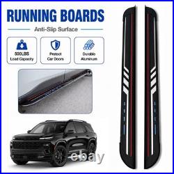 Running Boards Fits For Chevy Traverse 2024-2026 Side Step Bars Aluminum 2PCS